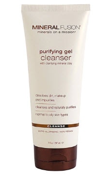 Mineral Fusion Purifying Gel Facial Cleanser | Vitacost.com/blog