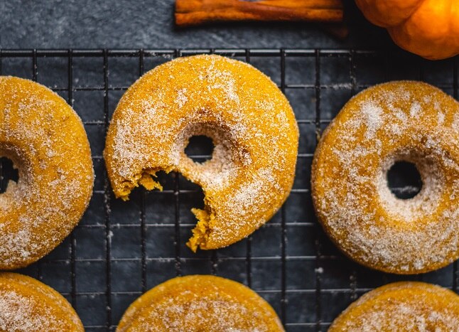 Homemade Pumpkin Spice Donuts | Vitacost.com/Blog