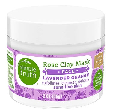 Simple Truth® Facial Rose Clay Mask Lavender Orange | Vitacost.com/blog
