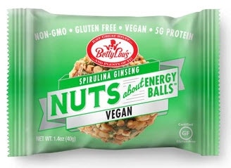 Betty Lou's Nuts about Protein Plus Energy Balls Spirulina Ginseng Betty Lou's Nuts about Protein Plus Energy Balls Spirulina Ginseng | Vitacost.com/blog