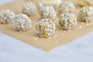 Homemade Coconut-Cardamom Date Ball Truffles | Vitacost.com/Blog
