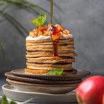 Homemade Gluten- & Dairy-Free Maca Pancakes with Cinnamon Apples | Vitacost.com/Blog
