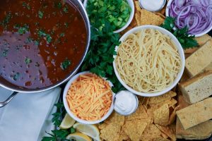 Build-Your-Own Vegan Chili Bowl Buffet | Vitacost.com/Blog