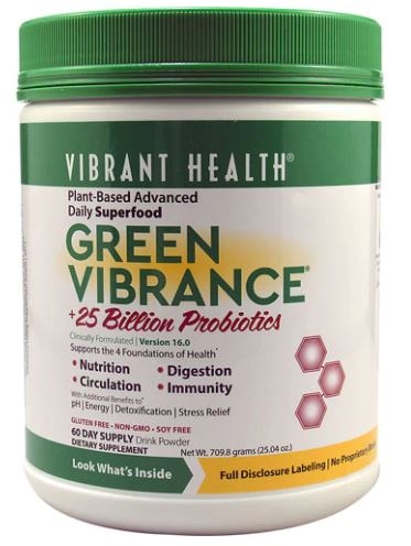 Vibrant Health Green Vibrance Powder | Vitacost.com/Blog