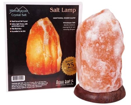 Aloha Bay Himalayan Crystal Salt Lamp | Vitacost.com/Blog