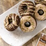Baked Gingerbread Donuts on White Platter | Vitacost.com/blog