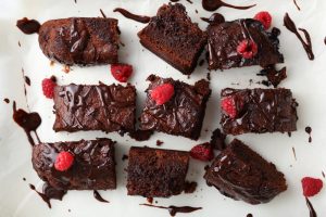 Chocolate Raspberry-Elderberry Brownies | Vitacost.com/Blog