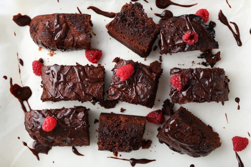 Chocolate Raspberry-Elderberry Brownies | Vitacost.com/Blog