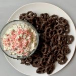 Peppermint cheesecake dip