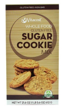 Vitacost Gluten Free Sugar Cookie Mix - Non-GMO | Vitacost.com/blog