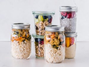 Jars of Fruit, Oats, Chia Pudding, Hummus, Veggies, Beans & Whole Grains | Vitacost.com/Blog