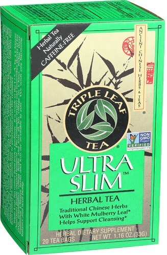 Triple Leaf Decaffeinated Ultra Slim Tea | Vitacost.com/Blog