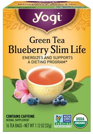 Yogi Blueberry Slim Life Green Tea | Vitacost.com/Blog