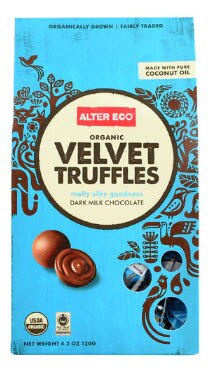 Alter Eco Organic Velvet Truffles Dark Milk Chocolate Alter Eco Organic Velvet Truffles Dark Milk Chocolate | Vitacost.com/blog