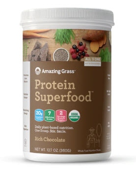Amazing Grass Protein Superfood Rich Chocolate | Vitacost.com/blog