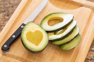 Avocado Slices on Wooden Cutting Board | Vitacost.com/blog