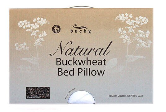 Bucky Buckwheat Hull Bed Pillow Bucky Buckwheat Hull Bed Pillow | Vitacost.com/blog