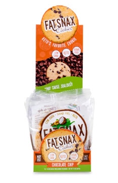 Fat Snax Keto Cookies Chocolate Chip | Vitacost.com/blog