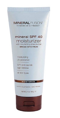 Mineral Fusion Mineral SPF 40 Facial Moisturizer | Vitacost.com/blog