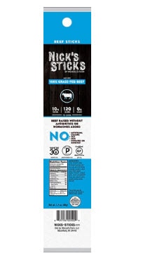 Nick's Sticks Grass-Fed Beef Snack Sticks | Vitacost.com/blog
