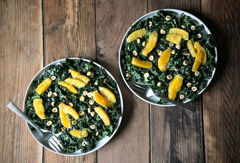 Homemade Paleo Citrus Salad with Honey-Lemon Tahini Dressing | Vitacost.com/Blog