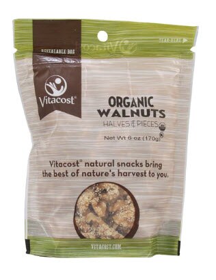 Vitacost Organic Walnut Halves and Pieces Unsalted Vitacost Organic Walnut Halves and Pieces Unsalted | Vitacost.com/blog