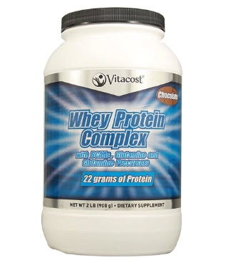 Vitacost Whey Protein Complex Powder Chocolate | Vitacost.com/blog
