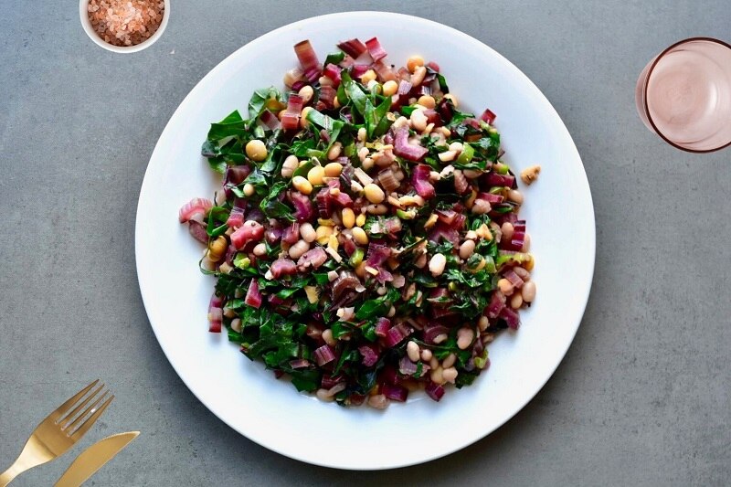 Homemade Vegan Beans & Greens Bowl | Vitacost.com/Blog