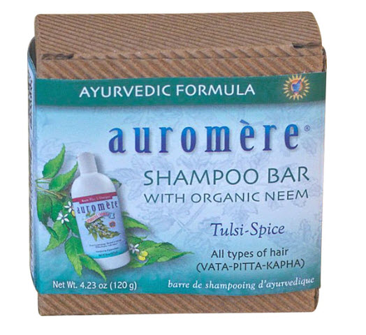 Auromere Shampoo Bar with Organic Neem Tulsi-Spice | Vitacost.com/blog