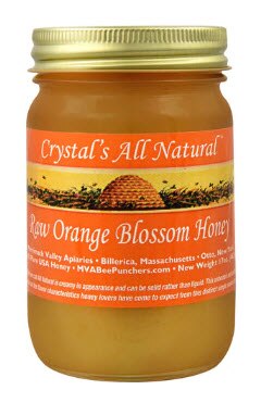 Crystal's All Natural Raw Honey Orange Blossom | Vitacost.com/blog