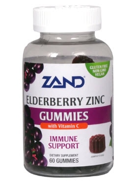 Zand Elderberry Zinc Gummies with Vitamin C Zand Elderberry Zinc Gummies with Vitamin C