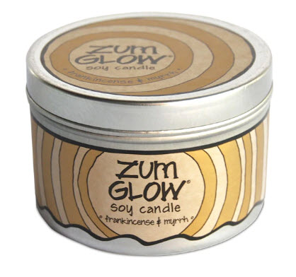 Zum Glow® Soy Candle Frankincense and Myrrh | Vitacost.com/blog