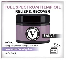 Veritas Farms Full Spectrum Lavender Eucalyptus Hemp Oil Salve Veritas Farms Full Spectrum Lavender Eucalyptus Hemp Oil Salve | Vitacost.com/Blog