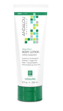 Andalou Naturals Cooling Body Lotion  Andalou Naturals Cooling Body Lotion | Vitacost.com/blog