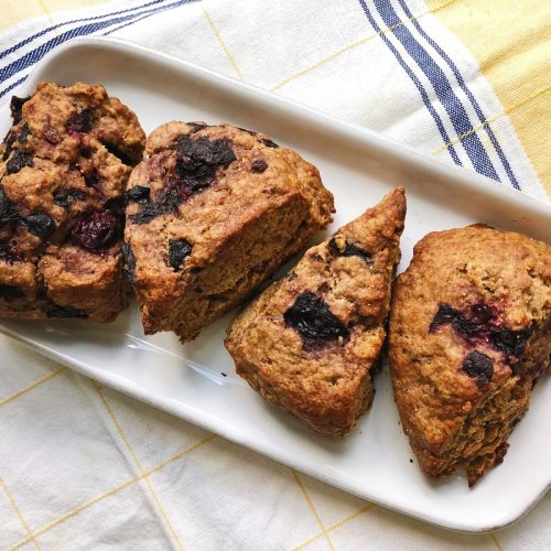 Homemade Vegan Blueberry-Thyme Scones | Vitacost.com/Blog