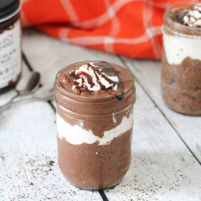 Chocolate-Espresso Chia Seed Pudding in Mason Jar | Vitacost.com/Blog