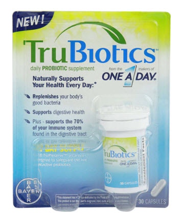 lementsProbioticsProbiotic Combinations One-A-Day TruBiotics® Daily Probiotic Supplement  | Vitacost.com/blog