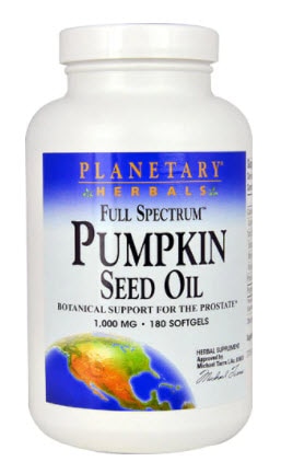 Planetary Herbals Full Spectrum™ Pumpkin Seed Oil | Vitacost.com/blog