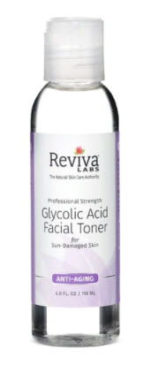 Reviva Labs Glycolic Acid Facial Toner | Vitacost.com/blog