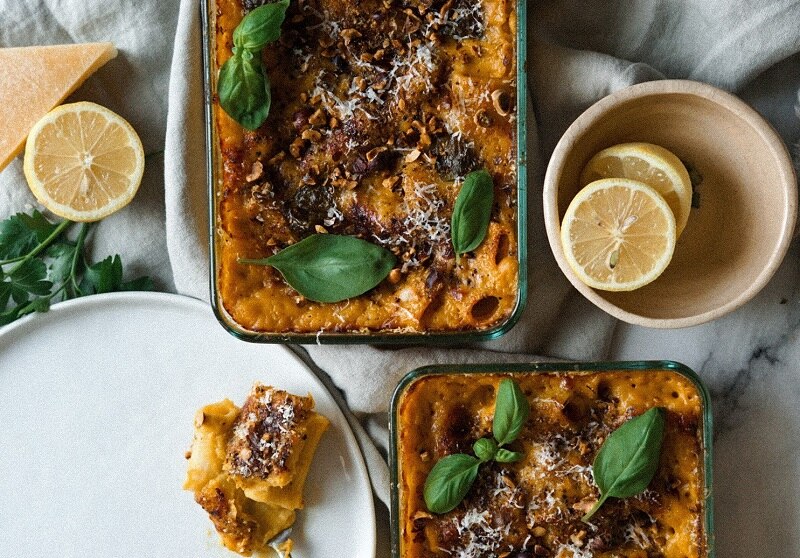 Baked Butternut Squash Pasta | Vitacost.com/Blog