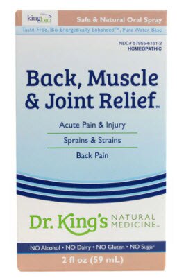 Dr. King's Natural Medicine Back Muscle & Joint Relief™ Taste Free | Vitacost.com/blog
