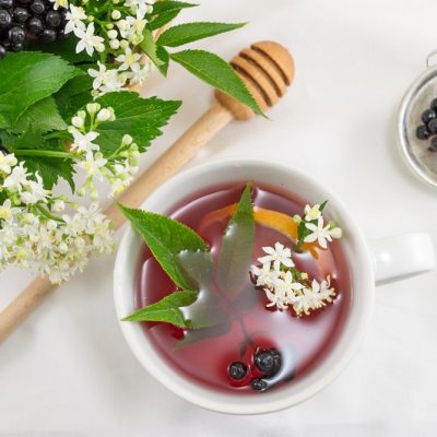 Homemade Elderberry Tea | Vitacost.com/Blog