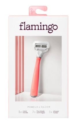 Flamingo Women's 5-Blade Razor Handle Pack | Vitacost.com/blog