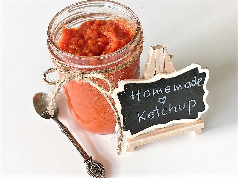 Homemade Maple Ketchup in Mason Jar | Vitacost.com/Blog