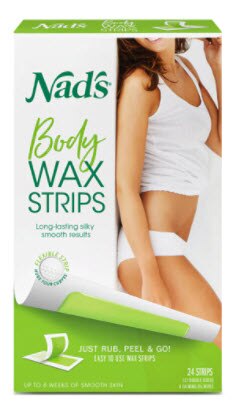 Nad's Body Wax Strips For Normal Skin | Vitacost.com