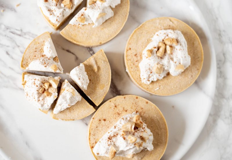 TOp View Mini Pumpkin Cheesecakes | Vitacost Blog