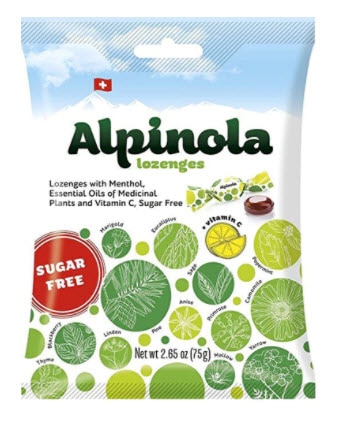Alpinola Lozenes with Essential Oils Sugar Free Original | Vitacost.com/blog