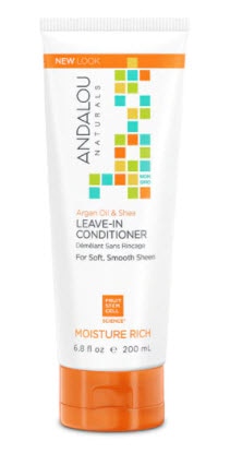 Andalou Naturals Moisture Rich Leave-In Conditioner Argan Oil & Shea | Vitacost.com/blog