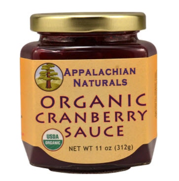 Appalachian Naturals Organic Cranberry Sauce | Vitacost.com/blog