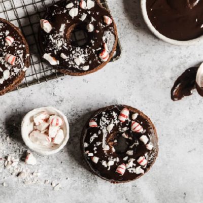 Gluten-Free Chocolate Peppermint Cake Donuts | Vitacost.com/Blog